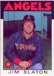 1986 Topps Baseball Cards      579     Jim Slaton